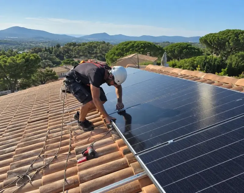 Installateur panneaux solaires Coudoux — pose photovoltaïque sur toiture