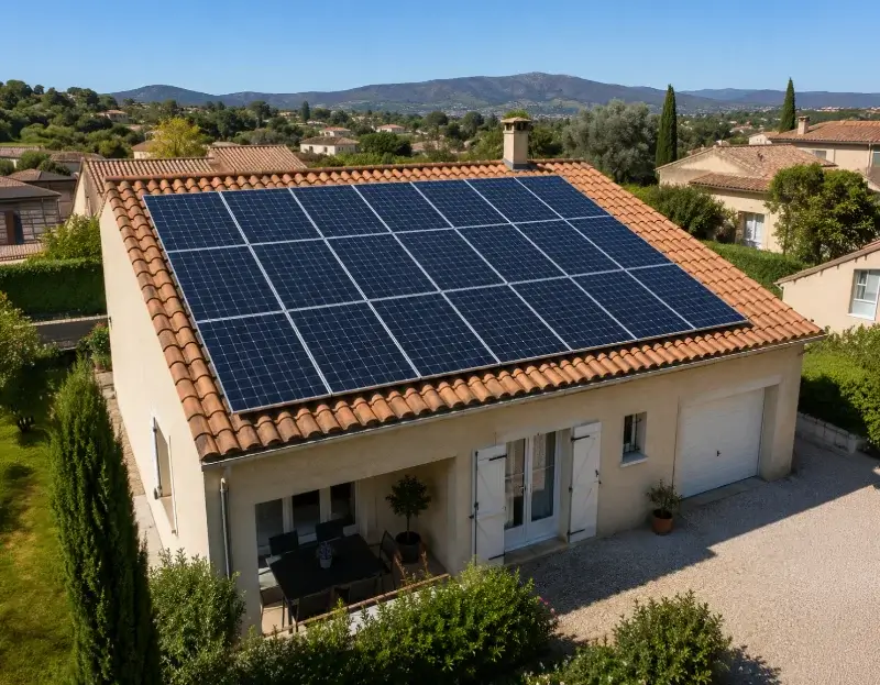 Prime à l'autoconsommation panneaux solaires Coudoux — aide financière de l'État